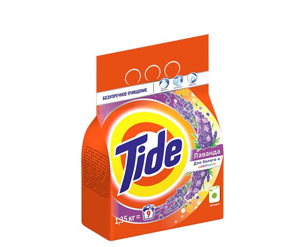 TIDE washing powder lavender 1.35 kg